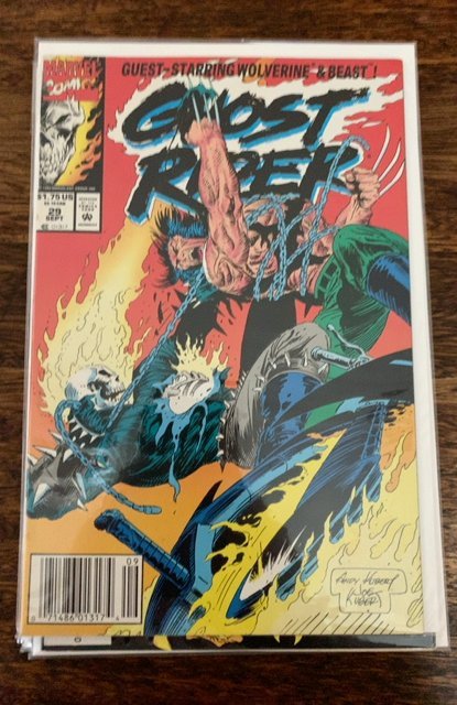 Ghost Rider #29 (1992) newsstand