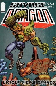 Savage Dragon (1993) 253-A Vicious Circle Rising Cover VF/NM
