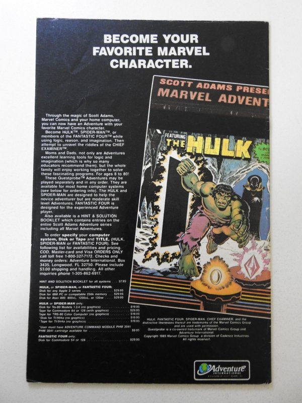 The Amazing Spider-Man #276 (1986) VG Condition