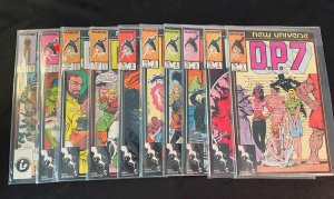 D.P. 7 #1-20, Annual #1 New Universe, VF to VFNM Condition