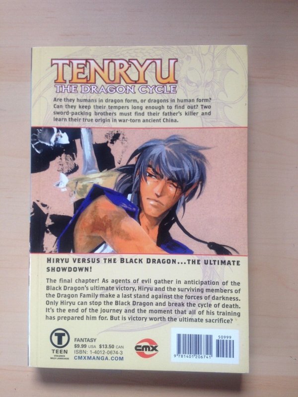 Tenryu, the Dragon Cycle Vo 6 Matoh, Sanami Manga CMX DC Comics