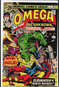 Omega the Unknown #2 (1976) Omega the Unknown