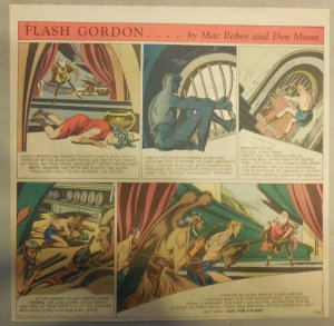 Flash Gordon Sunday Page by Mac Raboy from 1/18/1953  2/3's Full Page Size