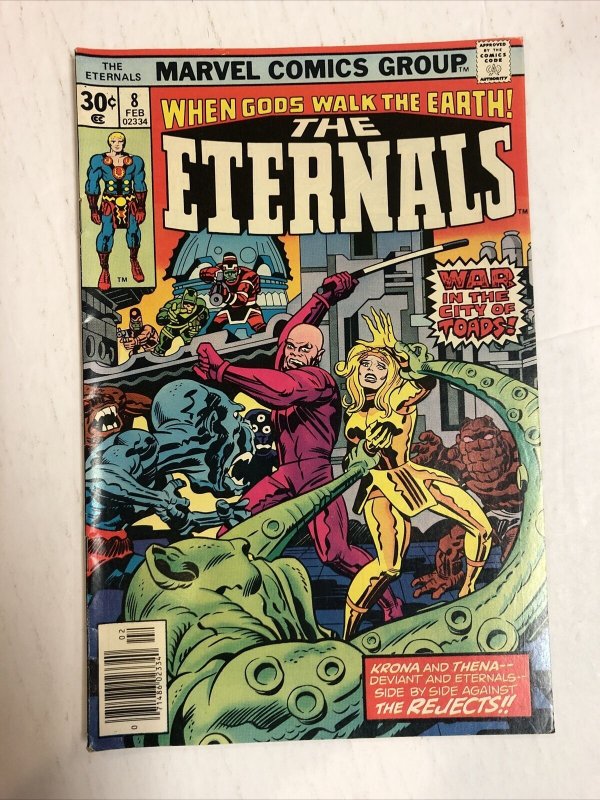 The Eternals (1977) # 8 (F/VF) 1st App Karkas Ransak the Reject