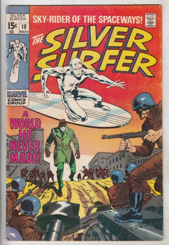 Silver Surfer #10 (Nov-69) FN/VF Mid-High-Grade Silver Surfer