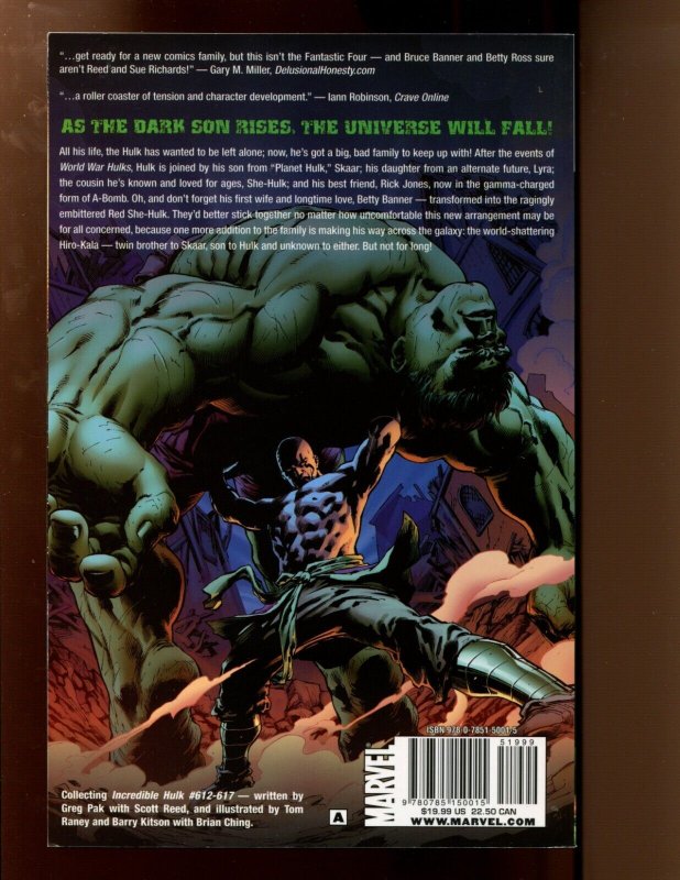 INCREDIBLE HULK: DARK SON - 1ST PRINTING (8.0 OB) 2011