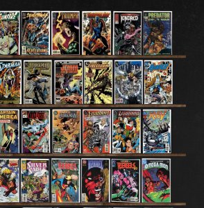 Huge Lot 150+ Comics with Darkstars, Gunfire, Factor X, Cable & More!