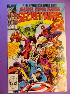 SECRET WARS # 1 MARVEL AVENGERS SUPER CLEAN HI GRADE BOOK