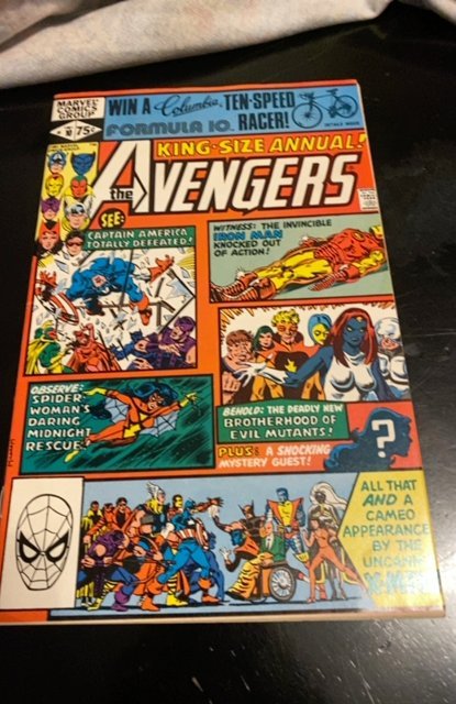 The Avengers Annual #10 Direct Edition (1981)roughies first app high grade