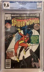 Spider-Woman #1 (CGC 9.6, 1978)[Key Issue]