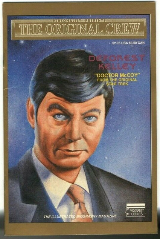 Personality Comics Presents Original Crew #3 DeForest Kelley (Star Trek) - 1991