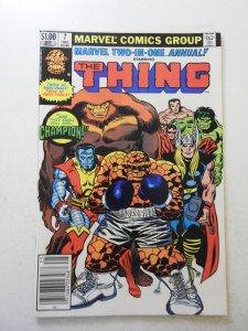 Marvel Two-in-One Annual #7 (1982) FN+ Condition!