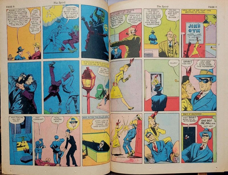 Will Eisner THE SPIRIT Philadelphia Record Nov 3, 1940 Comic Book Complete Rare