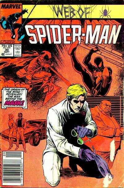 Web of Spider-Man (1985 series) #30, VF+ (Stock photo)