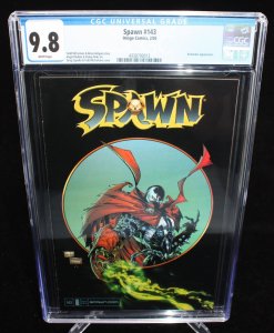 Spawn #143 (CGC 9.8) White Pages - Redeemer Appearance - 2005