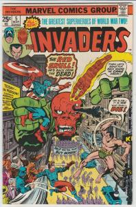 Invaders,The #5 (Mar-76) NM- High-Grade The Human Torch