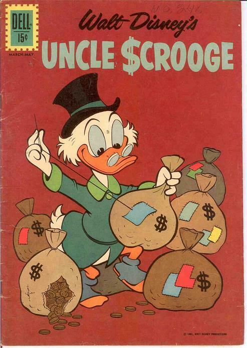 UNCLE SCROOGE 37 VG-F  Mar.-May 1962 COMICS BOOK