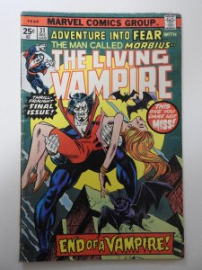 Adventure into Fear #31 (1975) GD+ Condition MVS intact! centerfold detached