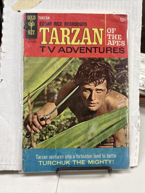 Gold Key Tarzan #171 silver age comic books 1967 Edgar Rice Burroughs