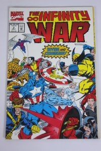 The Infinity War #2 (1992) Captain America NM