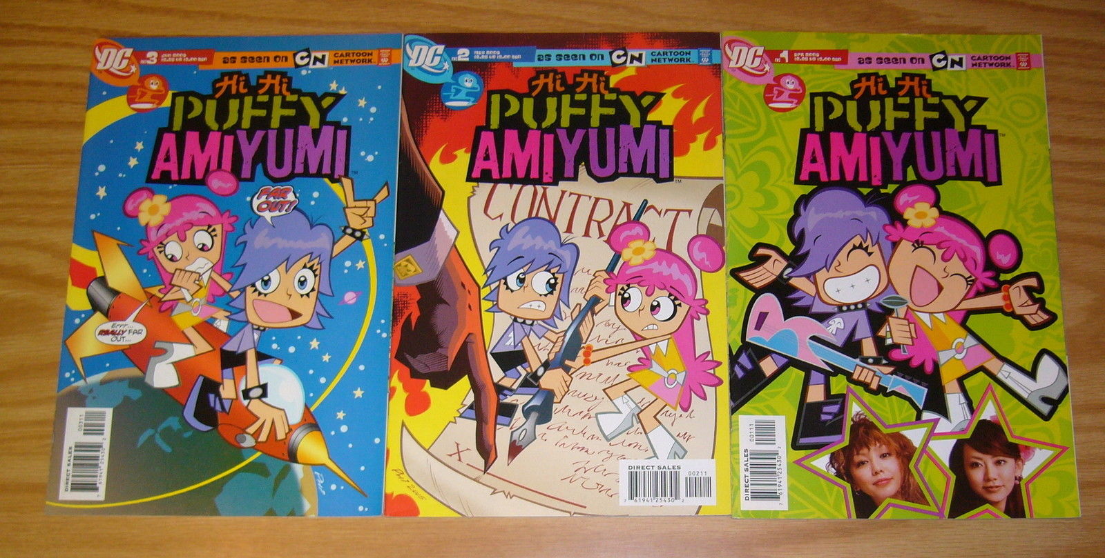 Hi Hi Puffy Amiyumi (2006) comic books