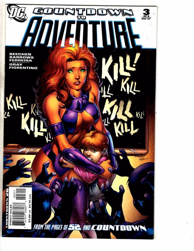 Lot Of 4 Countdown To Adventure DC Comic Books # 1 2 3 6 Batman Flash Arrow J220