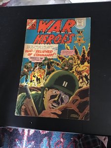 War Heroes #21 Relieved of Command! Affordable-grade! VG+ Wow!