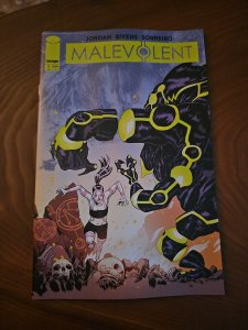 Malevolent 1  Image Comics 1st Appearance Morgan Justin Jordan