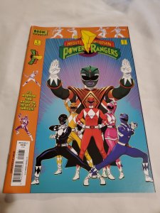 Mighty Morphin Power Rangers 1 Near Mint Cover by Tradd Moore