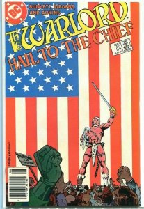Warlord, The #84 DC Comics Canadian Newsstand August Aug 1984 (VGFN)
