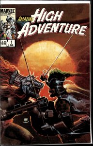 Amazing High Adventure #1 (1984) Spanish conquistador