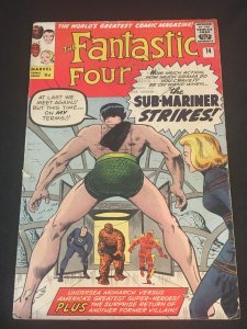 THE FANTASTIC FOUR #14 British Version, G Condition