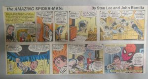 Spiderman Sunday by Stan Lee & John Romita from 10/9/1977 Size: 7.5 x 15 inches