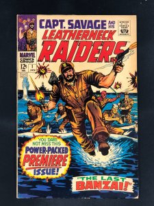 Captain Savage #1 (1968) 1st Appearance of Captain Simon Savage