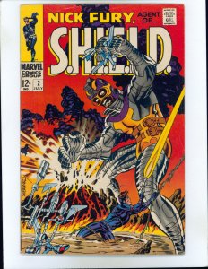 Nick Fury, Agent of SHIELD #2 (1968) Jimmy Woo joins SHIELD 1st app of Centurius