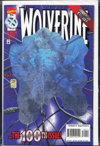 Wolverine #100 Hologram Cover (1996) Wolverine