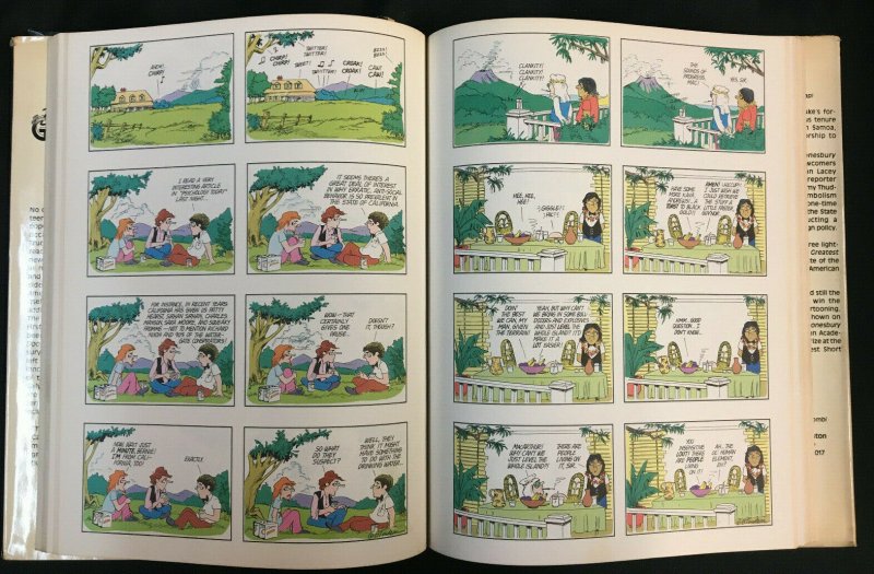 DOONESBURY'S GREATEST HITS A MID SEVENTIES REVUE HARDCOVER BOOK