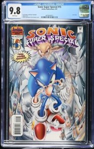Sonic Super Special #15 2001 Archie Publications CGC 9.8 Last issue