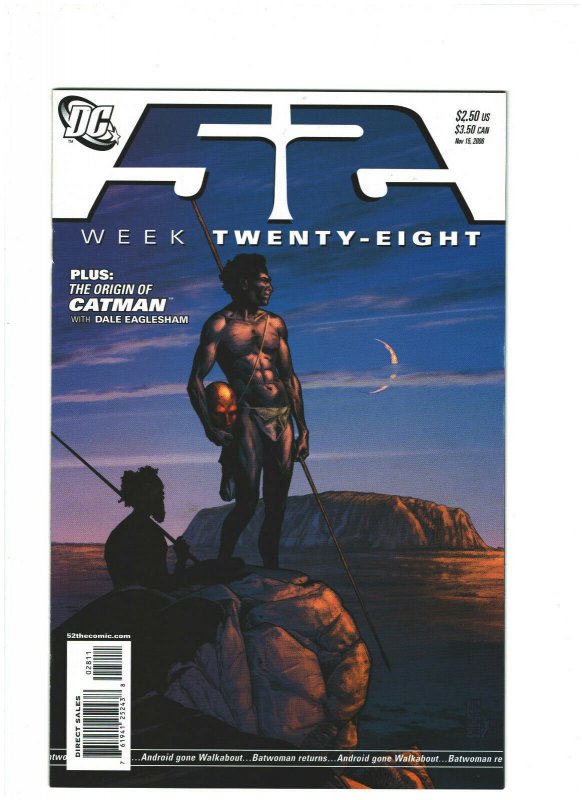52 Week Twenty-Eight #28 VF/NM 9.0 DC Comics 2006 Batwoman, Origin of Catman
