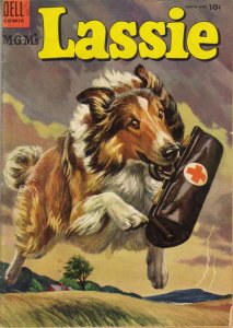 Lassie #21 VG ; Dell | low grade comic March 1955 MGM dog