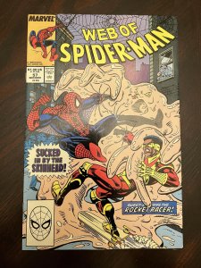Web of Spider-Man #57 Direct Edition (1989) - NM