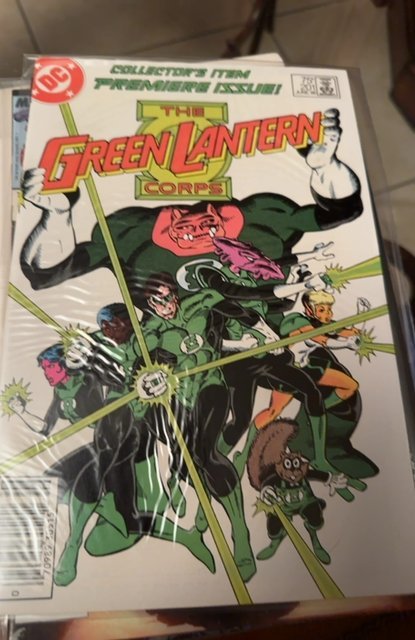 Green Lantern #201 (1986) Green Lantern Corps 