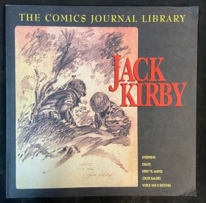 JACK KIRBY THE COMICS JOURNAL LIBRARY OVERSIZED TRADE PAPERBACK VF+