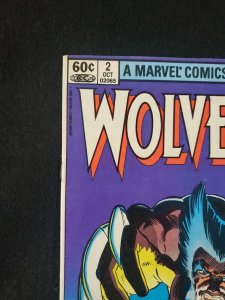 Wolverine #2 Limited Series 1st Appearance Yukio Frank Miller 1982 Marvel FN