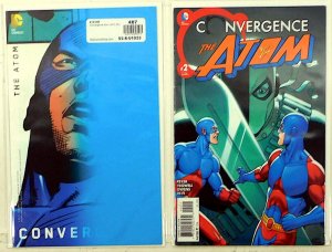 Convergence Atom Lot of 2 #1 B, 2 2015 DC Comics The Atom 1st Print Comic Books