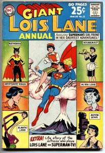 Lois Lane Annual #2 1963-noel Neill  Superman Tv Series Vg+