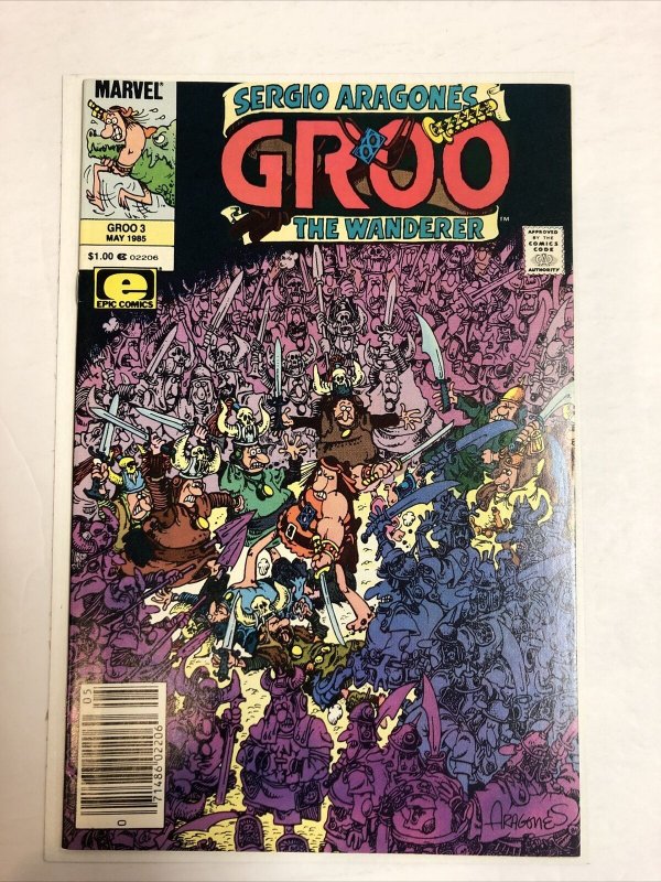 Groo (1985) # 3 (NM) Canadian Price Variant CPV | Sergio Aragones