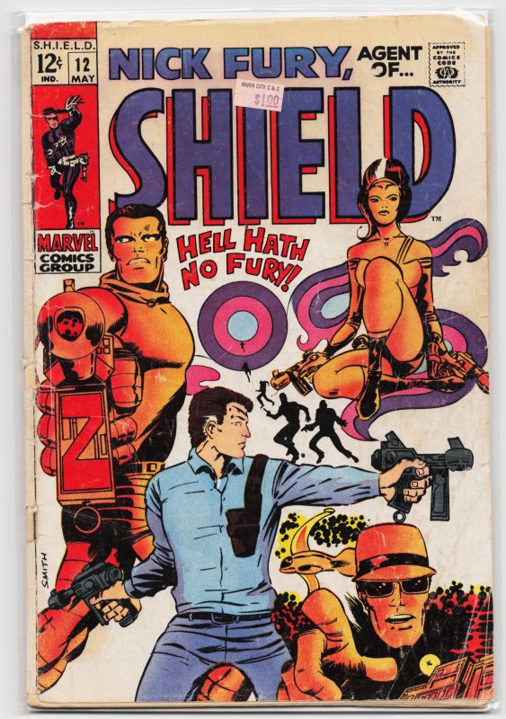 Nick Fury, Agent of SHIELD #12 (1969) Nick Fury