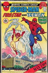 Spider-Man, Fire-Star and Iceman (1983) Iceman