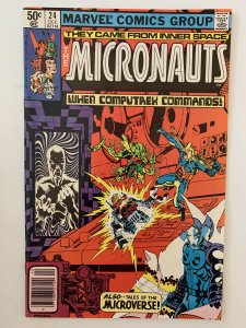 Micronauts #24 NM- (1980)